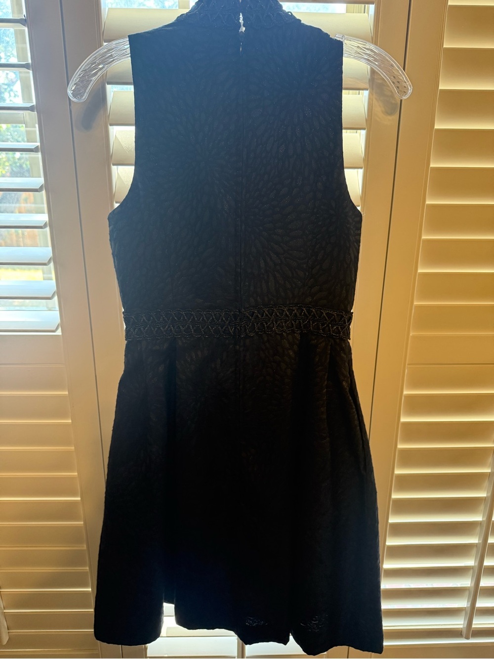Lilly Pulitzer “Franci” Onyx Lagoon Jacquard dress Size 0 - Picture 4 of 11